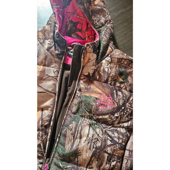 Real Tree Campflauge size 2XL puffer jacket - Picture 2 of 2